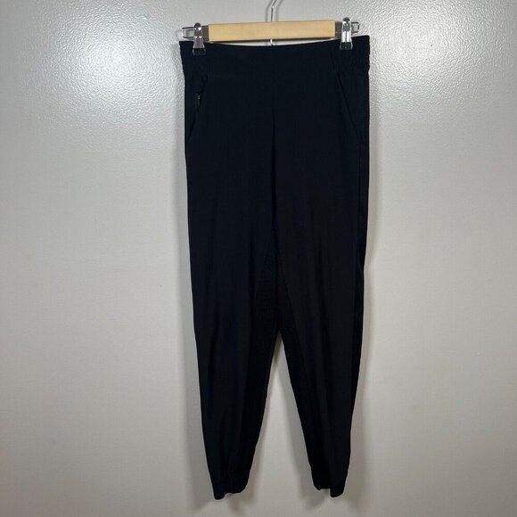 Athleta Brooklyn Jogger Size 0 Black Athletic Active Travel Athleisure Comfy - Picture 1 of 11